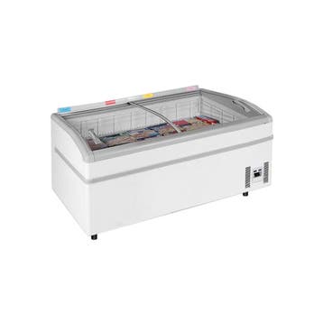 GGM Gastro | Koel-/vrieseiland - 1520x920mm - 400 liter - 2, Verzenden, Nieuw, Inbouw