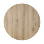 Eiken tafelblad - 4cm dik eiken - rond, Huis en Inrichting, Tafels | Eettafels, Verzenden, Nieuw