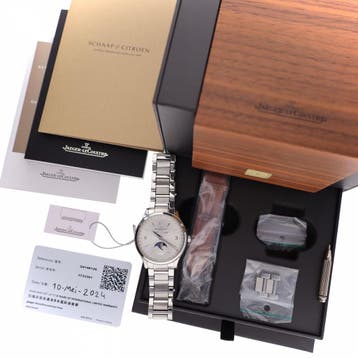 Jaeger-LeCoultre Master Control Calendar Q4148120; Automa..., Sieraden, Tassen en Uiterlijk, Overige merken, Polshorloge, Overige materialen