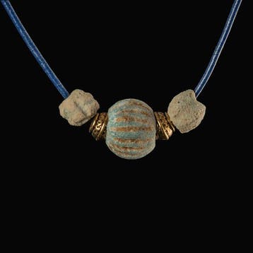 Het oude Egypte, Grieks-Romeinse periode Ketting met, Sieraden, Tassen en Uiterlijk, Antieke sieraden