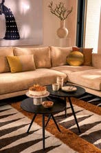 2dekans | Mica Decorations Jailey Bijzettafel - Set van 2 -, Ophalen of Verzenden, Zo goed als nieuw