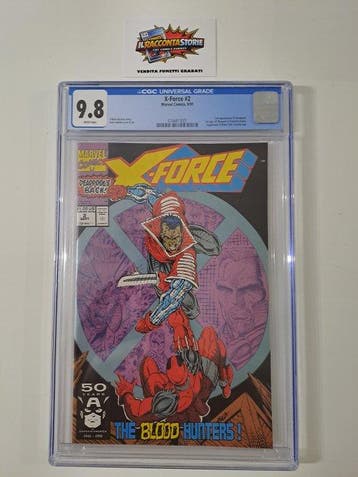 X-Force 2 - X-Force #2 - 1 Graded comic - 1991/1991 - CGC, Nieuw