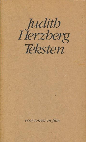 Teksten voor toneel en film 1972-1988 - Judith Herzberg, Verzenden, Gelezen, Judith Herzberg