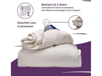 Ten Cate Dekbed - Dekbed 240x200 - Donsdeken - Dekbedden -, Verzenden, Nieuw