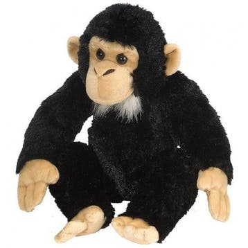 Chimpansee knuffel - pluche - 30 cm - zacht speelgoed, Verzenden, Nieuw