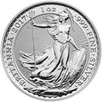 Britannia 1 oz 2017, Verzenden, Overige landen, Losse munt, Zilver