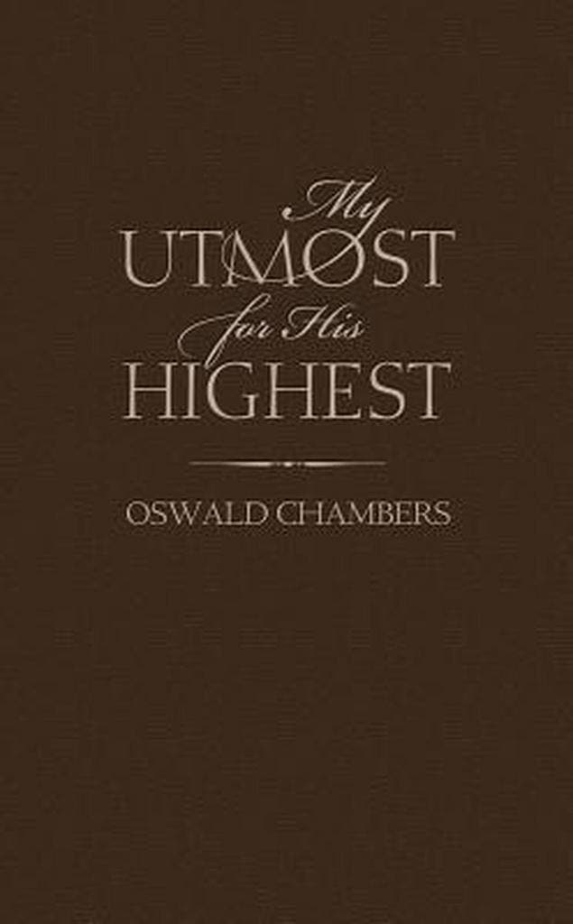 My Utmost for His Highest 9780916441821 Oswald Chambers, Boeken, Taal | Engels, Gelezen, Verzenden