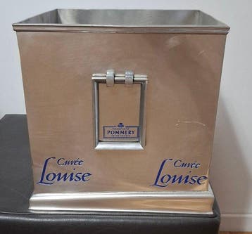 Champagne koeler - Tin - Champagne POMMERY, Antiek en Kunst