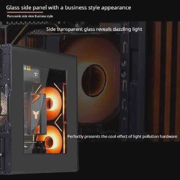 WJCOOLMAN Craftsman 3 PC Case: Stijlvolle Transparante Behui, Computers en Software, Verzenden, Nieuw