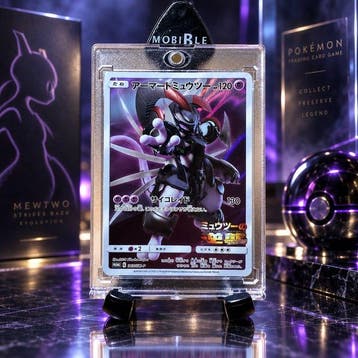 Pokémon - 1 Card - Mewtwo Foil - Sun & Moon, Nieuw