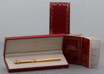 Cartier - Place Vandome gold plated - Vulpen, Nieuw