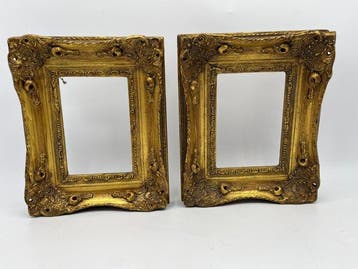 Lijst (2) - Hout - Koppel Franse lijsten