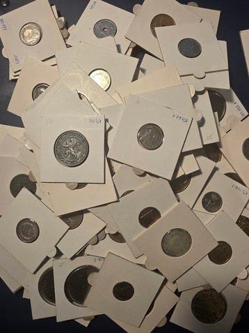 België. Leopold II, Albert I. Collection de 97 pièces, 711