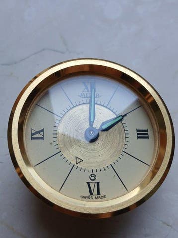 Klok/wekker - Jaeger/Jaeger LeCoultre - Ottone Dorato -