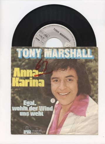Tony Marshall – Anna-Karina / Egal, Wohin Der Wind Uns Weht, Ophalen of Verzenden, Nieuw in verpakking