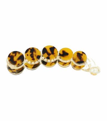 Haarspeld bananenklem - Staartklem cirkel marmer 10cm -, Nieuw