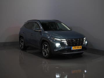 Zakelijke Lease |  Hyundai Tucson 1.6 T-GDI PHEV Premium 4WD, Automaat, Stof, Gebruikt, Blauw