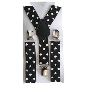 Fako Fashion - Kinder Bretels - Print - Sterren - 65cm -, Kinderen en Baby's, Verzenden, Nieuw