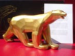 Richard Orlinski (1966) - sculptuur, Ours Pompon - Gold - 20, Nieuw