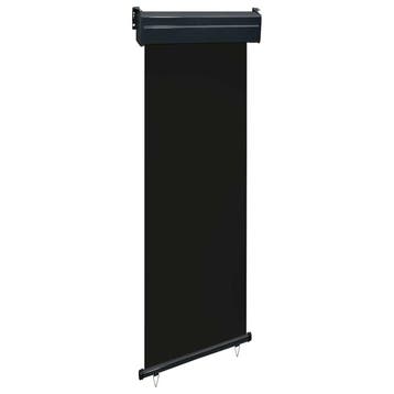 vidaXL Balkonscherm 65x250 cm zwart, Tuin en Terras, Zonneschermen, Verzenden, Nieuw