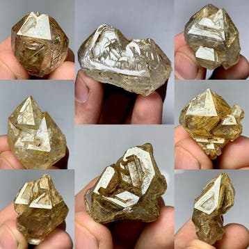 118 gram van Terminated Window Quartz Crystalpartij