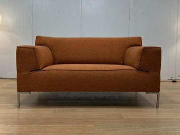 NIEUW Gestoffeerde Design on Stock Bloq Loveseat + GARANTIE, Huis en Inrichting, 150 tot 200 cm, 75 tot 100 cm, Ophalen of Verzenden