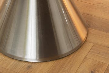 Ronde eettafel ELEGANCIA 130cm zwart marmer chroomstaal met, Huis en Inrichting, Tafels | Eettafels, Ophalen of Verzenden, Nieuw