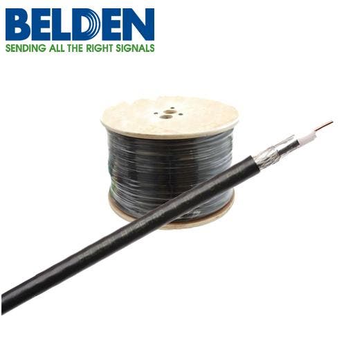 Belden Coaxkabel H125 PVC kleur zwart, Audio, Tv en Foto, Audiokabels en Televisiekabels, Tv-kabel, Nieuw, Ophalen of Verzenden