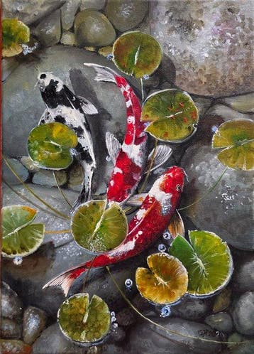 Alexander Nakonechnyi (XX-XXI) - Carpa Koi