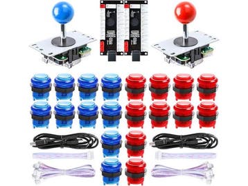 Veiling - Hikig Arcade Classic Kit DIY USB LED Encoder voor, Spelcomputers en Games, Games | Pc, Nieuw