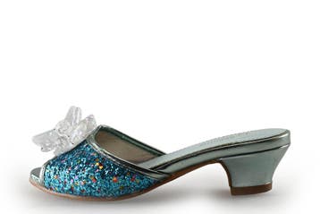 La senorita Slippers Meisjes in maat 29 Blauw, Verzenden, Schoenen, Zo goed als nieuw, La senorita