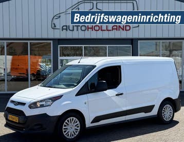 Ford Transit Connect 1.5 TDCI 74KW 100PK L2 MAXI EURO 6 AIRC, Gebruikt, Euro 6, Wit, Ford