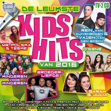 De Leukste Kids Hits Van 2016 - CD Box, Verzenden, Nieuw in verpakking