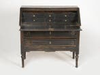 Bureau - Hout - drop-front balie, Antiek en Kunst