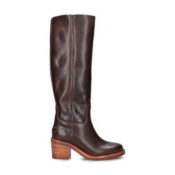 Shabbies Amsterdam Puk Tuba hoge laarzen voor dames, Hoge laarzen, Verzenden, Nieuw, Bruin