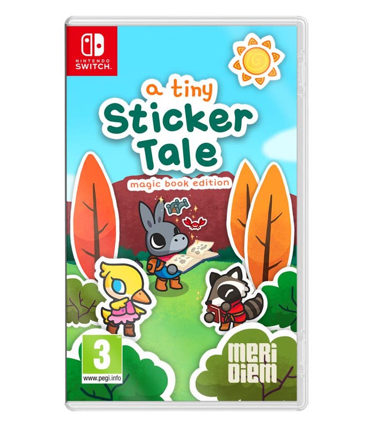 A tiny sticker tale Magic book edition / NSW, Spelcomputers en Games, Games | Nintendo Switch, Nieuw, Verzenden