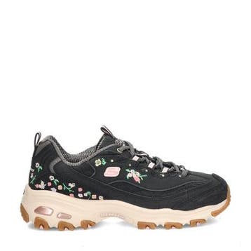 Skechers DLites Garden Chic lage sneakers voor dames, Kleding | Dames, Schoenen, Skechers, Verzenden, Zwart, Nieuw