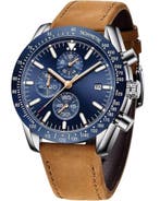 Voordelige heren horloges bij retourkoop.nl, Overige merken, Leer, Staal, Polshorloge