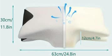 Ergonomisch Vlinder Nekkussen van Traagschuim voor Slaap, Verzenden, Nieuw