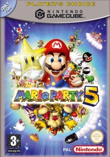 Mario Party 5 - Gamecube - Geek Out!, Zo goed als nieuw, Gekoppelde computers, Overige genres, 3 spelers of meer