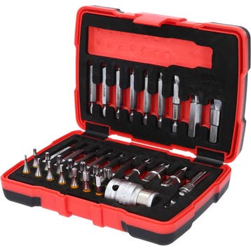 KS Tools 1/4 + 10 mm Torx- en inbusboutuitdraaiset 34-delig, Verzenden, Nieuw