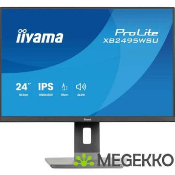 Iiyama ProLite XB2495WSU-B1 24  WUXGA IPS monitor, Verzenden, Nieuw, Iiyama