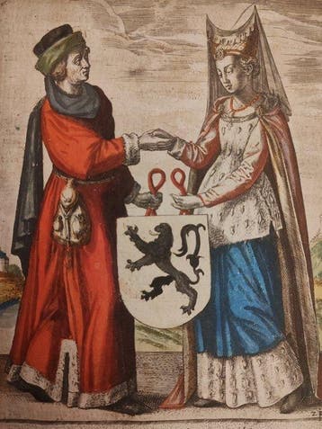 Cornelis Martin (1567-1621) - Margherita II di Fiandra — Les