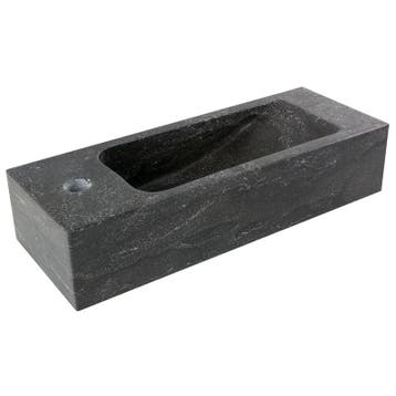 Hardstenen fonteintje Saniflex Slim links, Verzenden, Nieuw