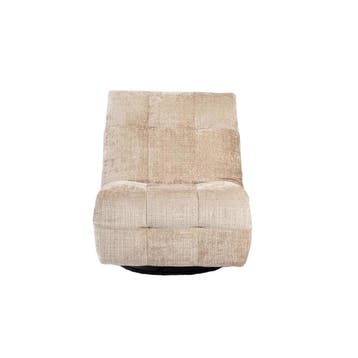 Relaxfauteuil Chill | Beige | Starfurn, Huis en Inrichting, Ophalen of Verzenden, Nieuw
