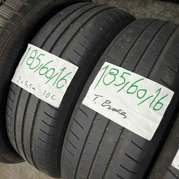 4 x Toyo Proxes 185-60-16 Zomerbanden 5,5mm, Auto-onderdelen, Banden en Velgen, Gebruikt, 16 inch, Band(en), Personenwagen