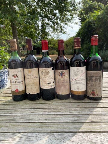 1981 Châteaux Haut-Corbin 1987 Château Briot 1992 Château, Nieuw