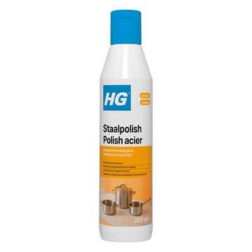 HG staalpolish | 250 ml (Voor de keuken), Huis en Inrichting, Verzenden