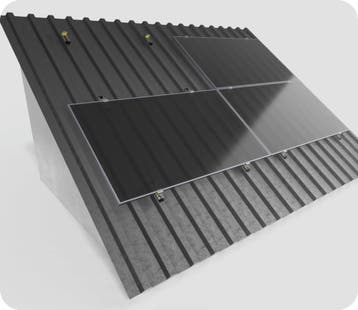 44x Solar Construct Steeldeck 25cm Portrait, Doe-het-zelf en Verbouw, Zonnepanelen en Toebehoren, Ophalen, Nieuw
