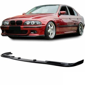Glanzend zwarte frontlip passend voor BMW 5 serie E39 met..., Verzenden, Nieuw